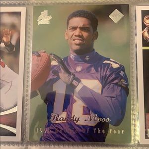 RANDY MOSS ROOKIE OF THE YEAR CARD🔥❗️